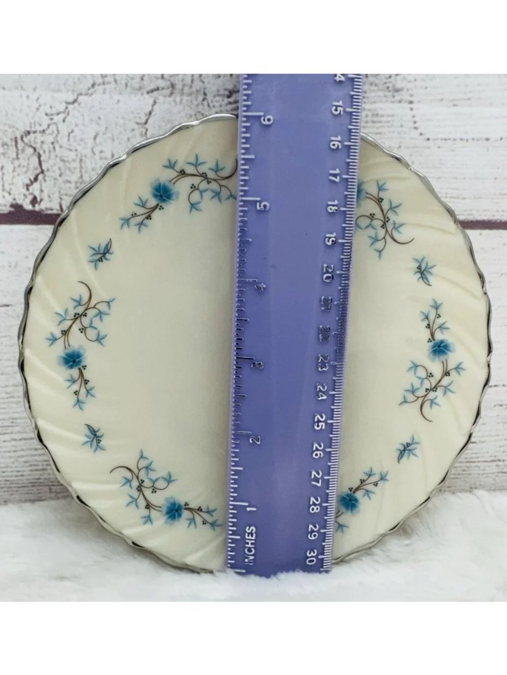 LENOX CHANSON D 514 Dinnerware Replacements Vintage 3 Pc (8 in & 6 in)